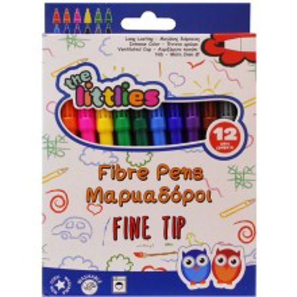 Fine markers The Littles 12 pcs. 646032 